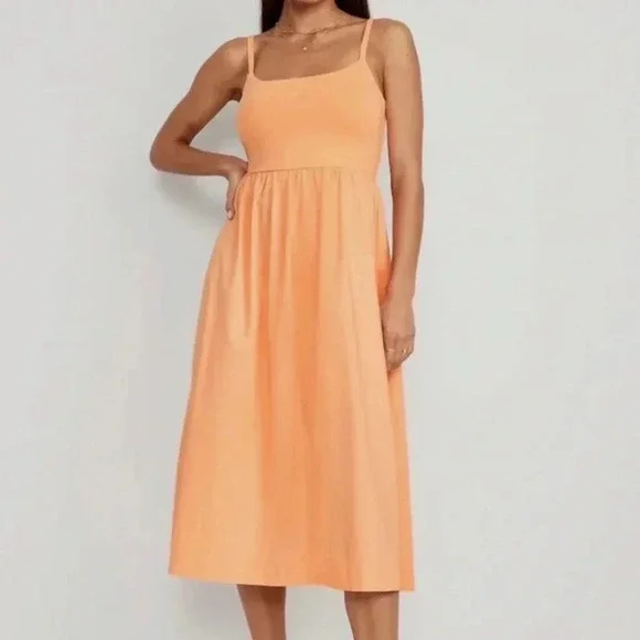 Orange Old Navy Mid length dress - Picture 1 of 7